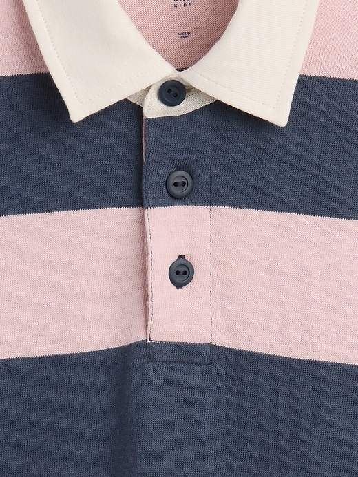 Image number 3 showing, Kids Relaxed Jersey Polo Shirt