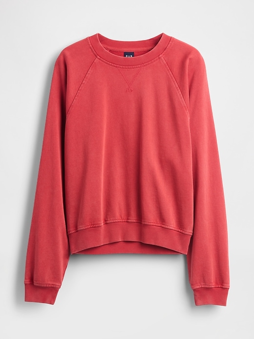 Image number 1 showing, French Terry Raglan Sweatshirt