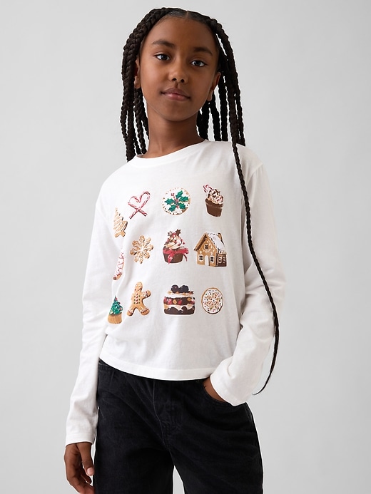 Image number 1 showing, Kids Relaxed Graphic T-Shirt