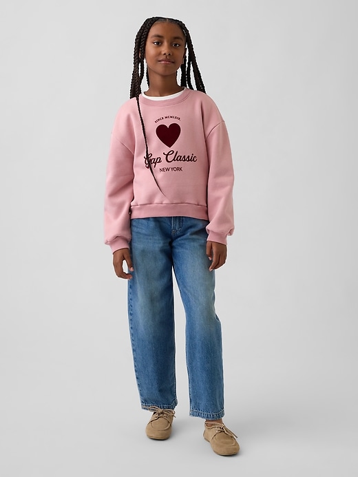 Image number 4 showing, Kids VintageSoft Dolman Sweatshirt