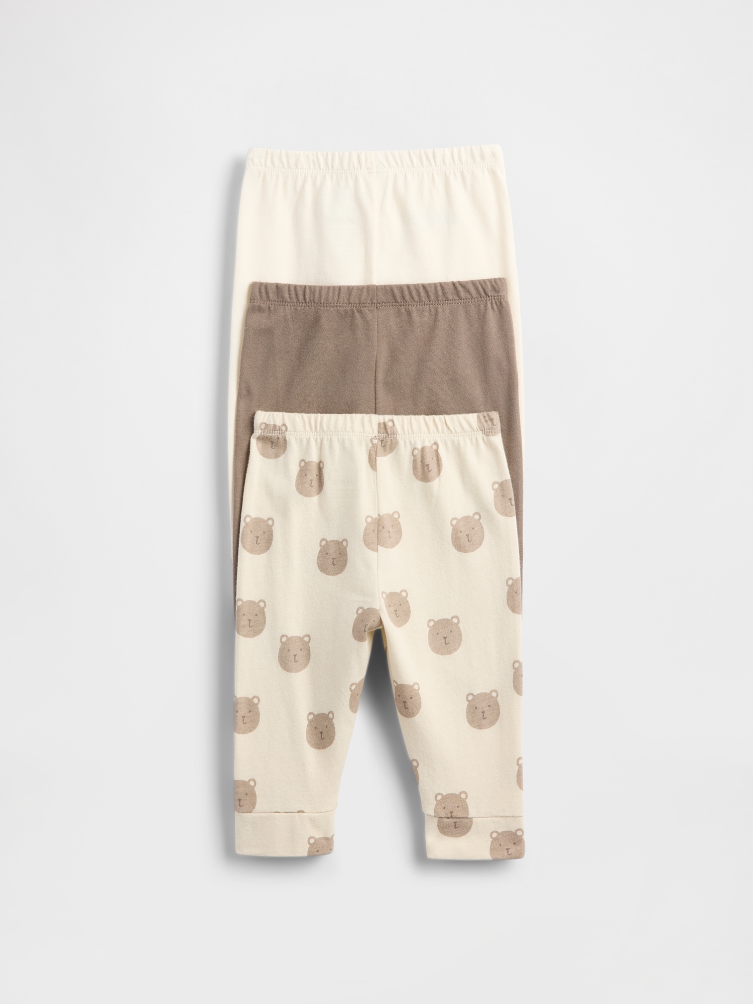 Pantalon Premiers essentiels à taille extensible en coton biologique pour Bébé