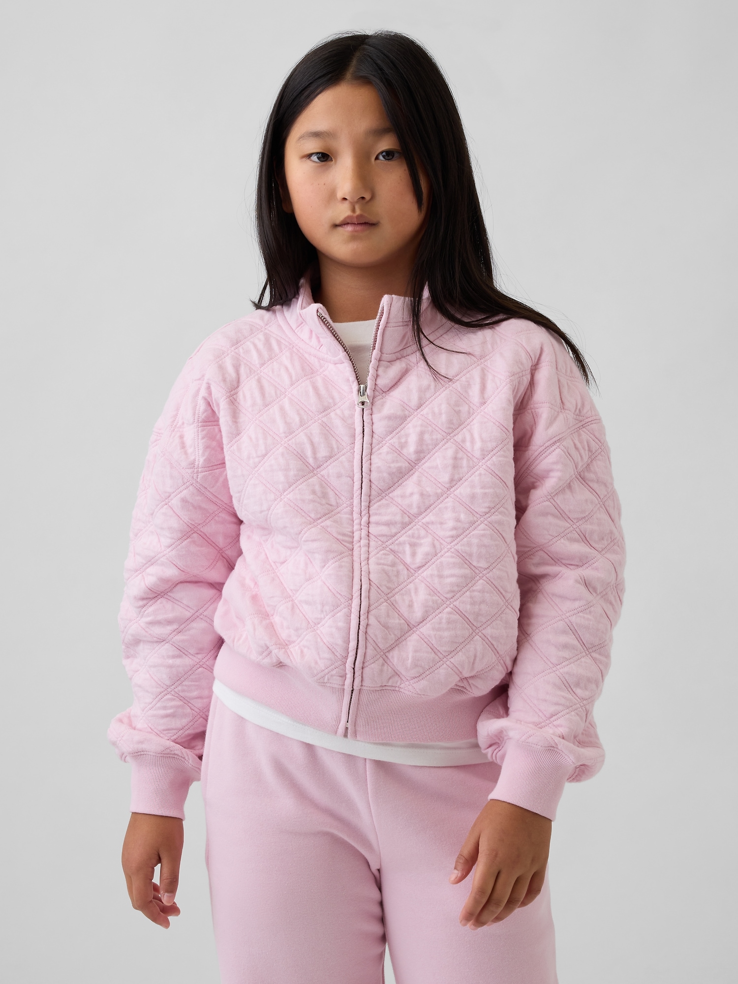 VESTE MATELASSÉE SURDIMENSIONNÉE POUR ENFANT