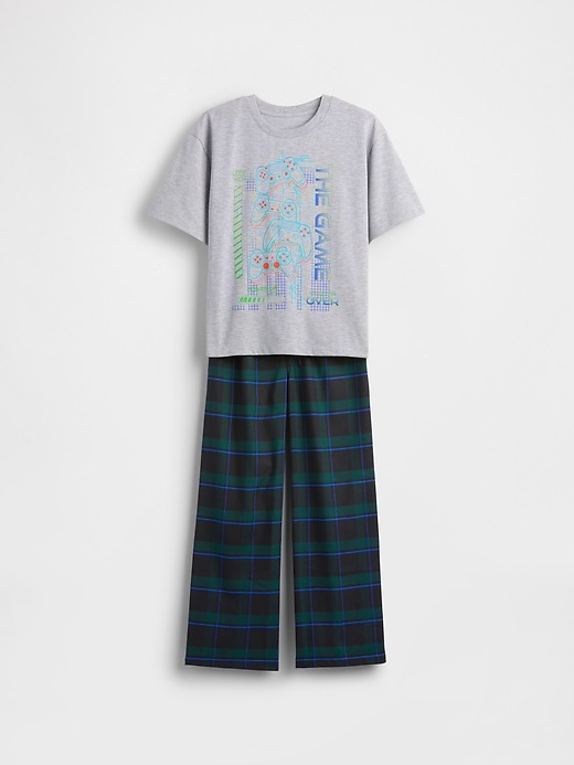 Image number 1 showing, Kids Recycled PJ Set