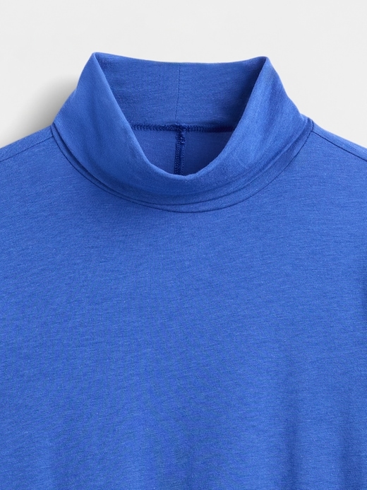 L'image numéro 4 présente Col roulé ultraléger