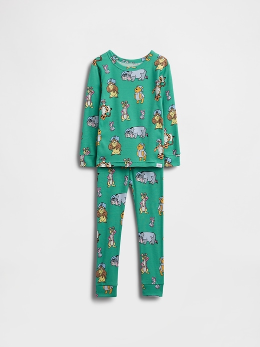Image number 1 showing, Baby & Toddler Winnie The Pooh Organic Brushed Cotton PJ Set