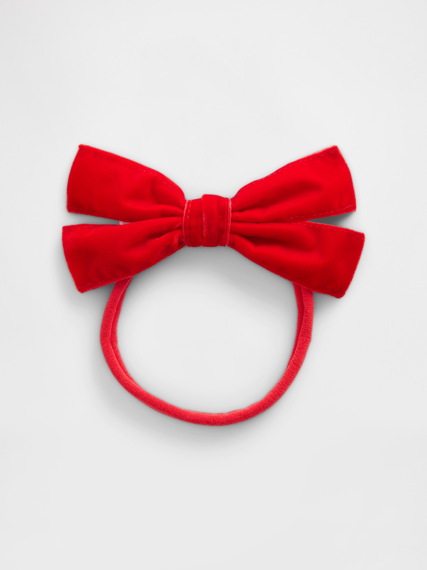 Baby Velour Bow Headband