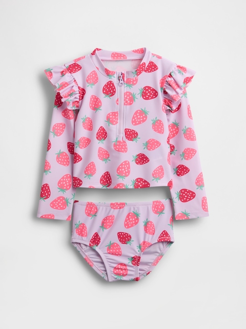 MAILLOT ANTI-UV DEUX-PIÈCES POUR BÉBÉ ET TOUT-PETIT