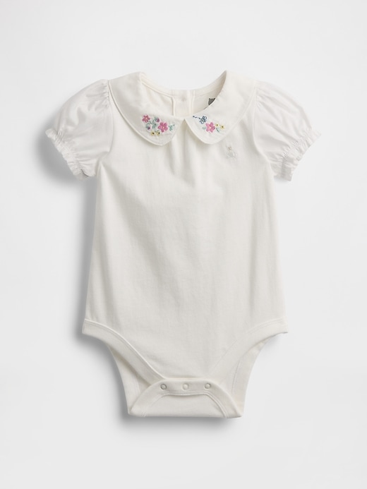 Image number 1 showing, Baby First Favorites Organic Cotton Peter Pan Bodysuit
