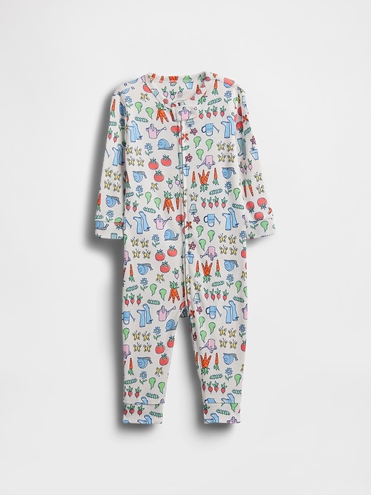 Image number 1 showing, Baby First Favorites Organic Cotton One-Piece