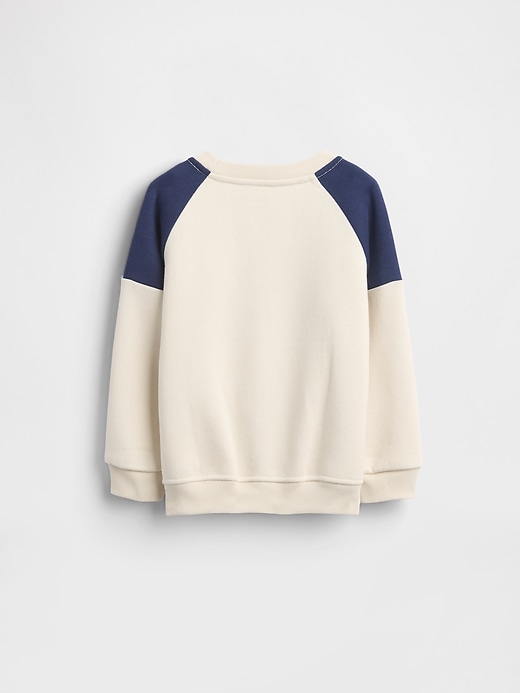 Image number 2 showing, Baby & Toddler Snoopy Logo Raglan Sweatshirt