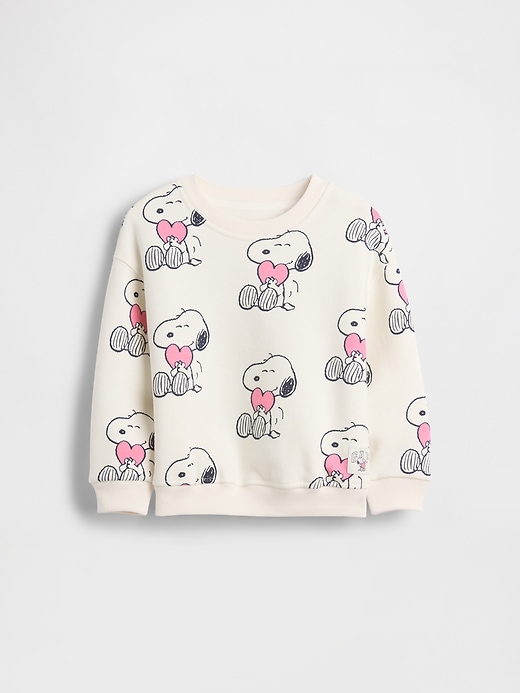 Image number 2 showing, Baby & Toddler VintageSoft Snoopy Sweatshirt