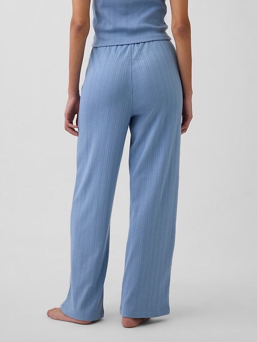 Image number 4 showing, Pointelle PJ Pants