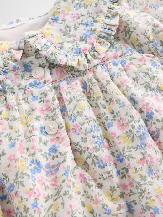 Image number 3 showing, Baby Ruffle Puff-Sleeve Outfit Set