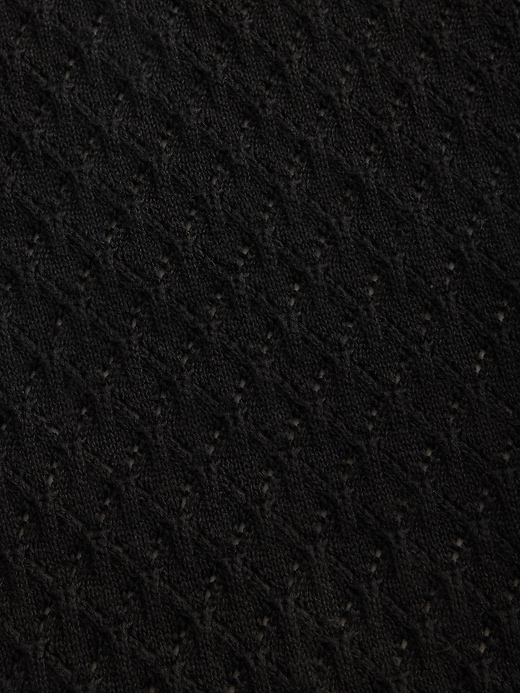 Image number 6 showing, Pointelle Polo Maxi Sweater Dress