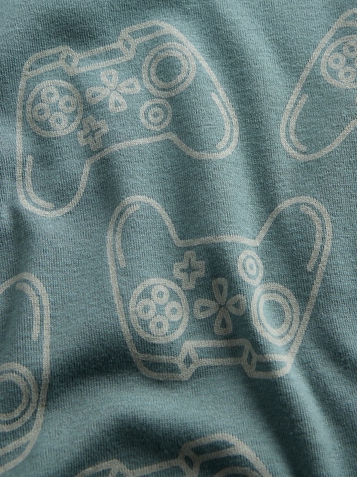 Image number 3 showing, Kids Organic Brushed Cotton PJ Set