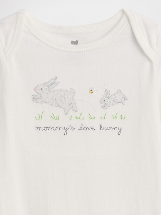 Image number 3 showing, Baby First Favorites Organic Cotton Graphic Bodysuit