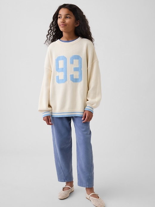 Image number 4 showing, Kids Oversized Tunic Sweater