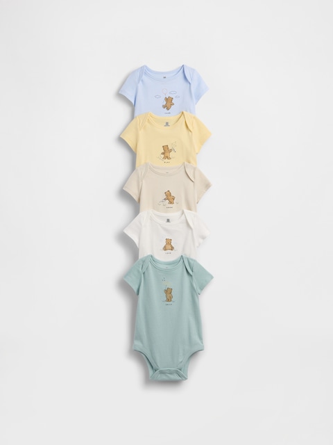 CACHE-COUCHE PREMIERS ESSENTIELS EN COTON BIOLOGIQUE POUR BÉBÉ (PAQUET DE 5)
