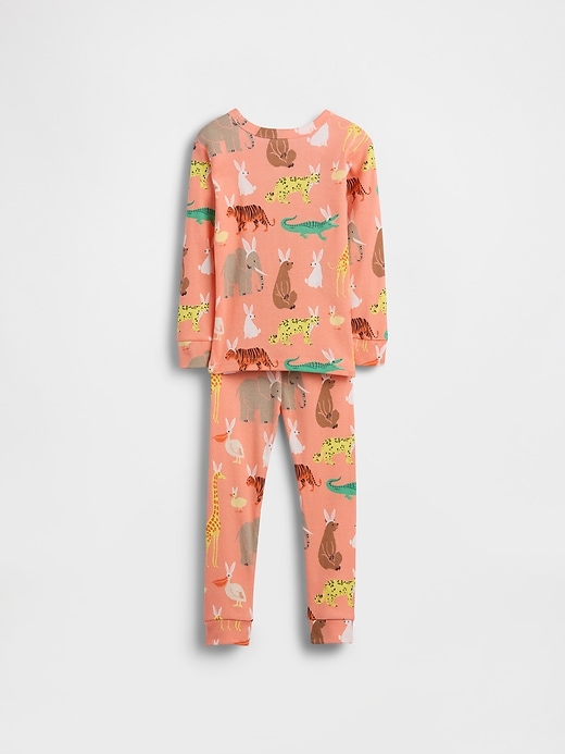 Image number 2 showing, Baby & Toddler Organic Brushed Cotton PJ Set