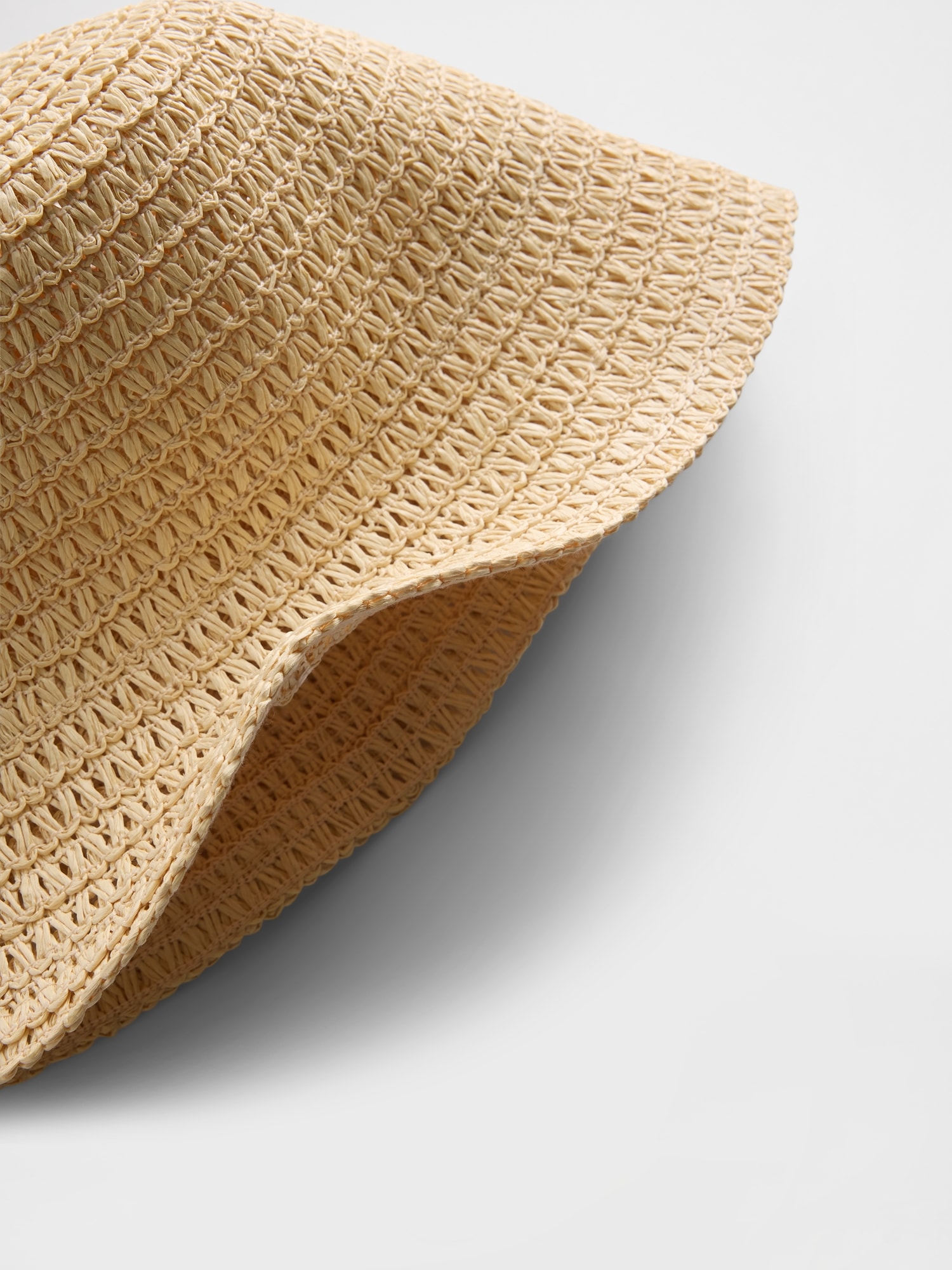 Straw Bucket Hat