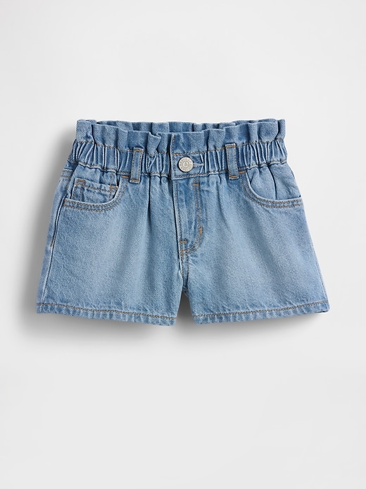 Image number 1 showing, Baby & Toddler UltraSoft Denim Stride Shorts