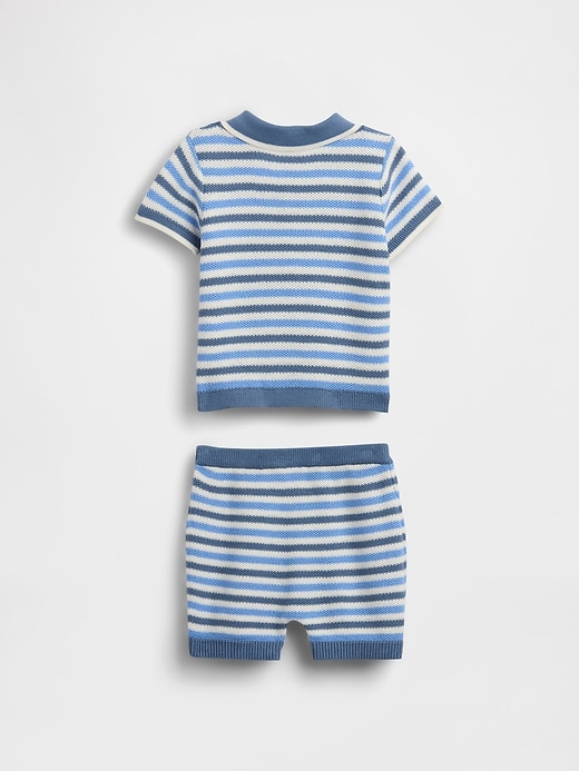 Image number 2 showing, Baby Sweater Polo Outfit Set