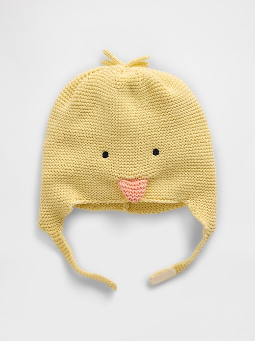 Image number 1 showing, Baby Crochet Animal Beanie