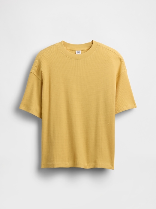 Image number 1 showing, Kids Oversized Waffle T-Shirt