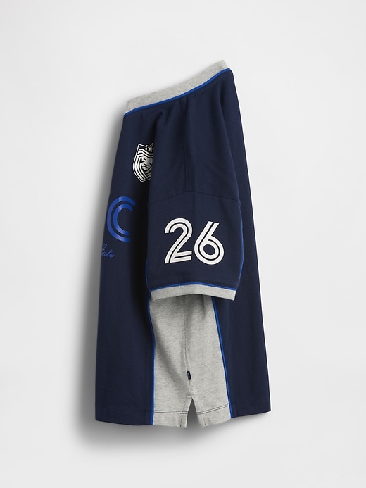 Image number 3 showing, Kids Oversized Jersey T-Shirt
