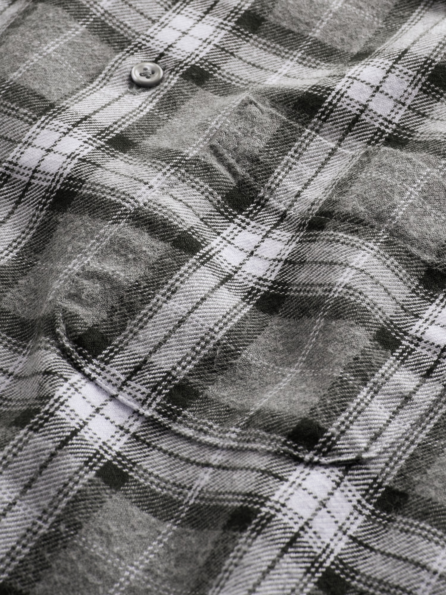 Organic Cotton Relaxed Flannel Shirt