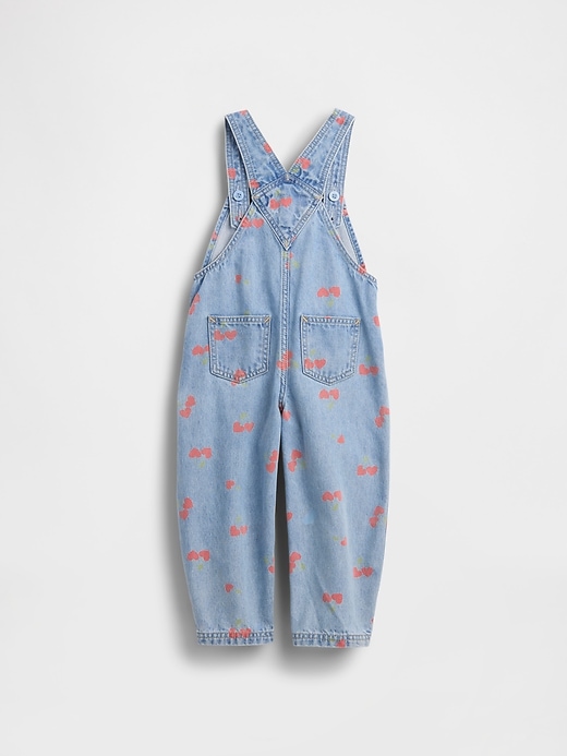 Image number 3 showing, Baby & Toddler Heart Horseshoe Overalls