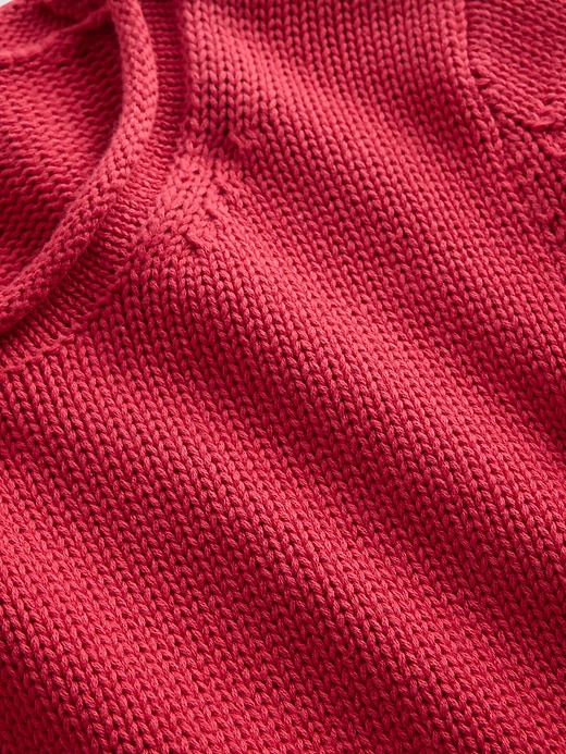 L'image numéro 4 présente Chandail à encolure coulée 100 % coton