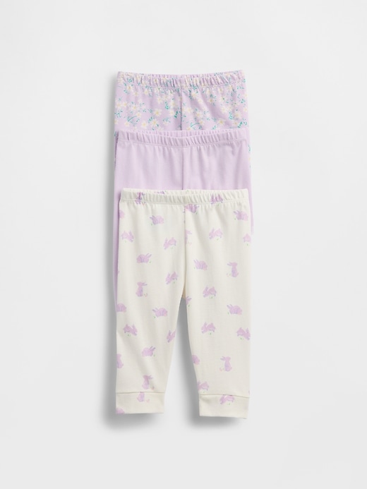 Image number 1 showing, Baby First Favorites Organic Cotton Pull-On Pants (3-Pack)