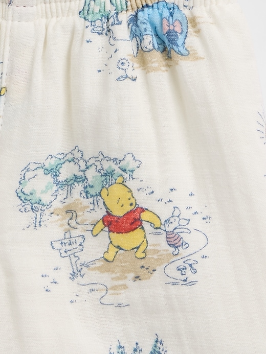 Image number 3 showing, Baby Winnie The Pooh Cotton Gauze Outfit Set