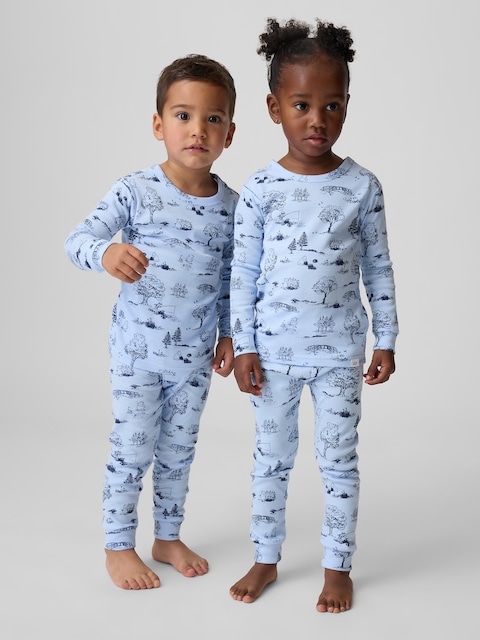 Baby & Toddler Winnie The Pooh Organic Brushed Cotton PJ Set