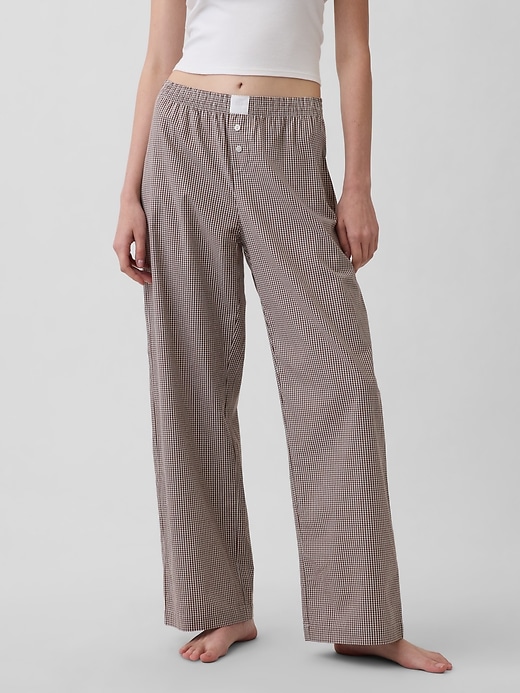 Image number 2 showing, Poplin PJ Pants