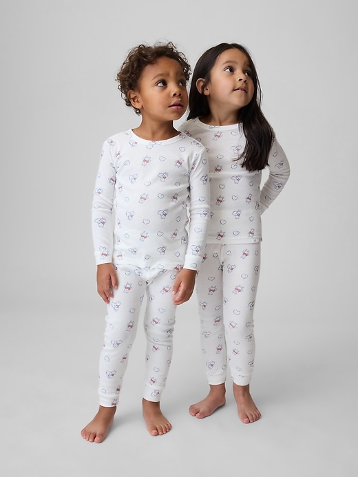 Image number 1 showing, Baby & Toddler Winnie The Pooh Organic Brushed Cotton PJ Set