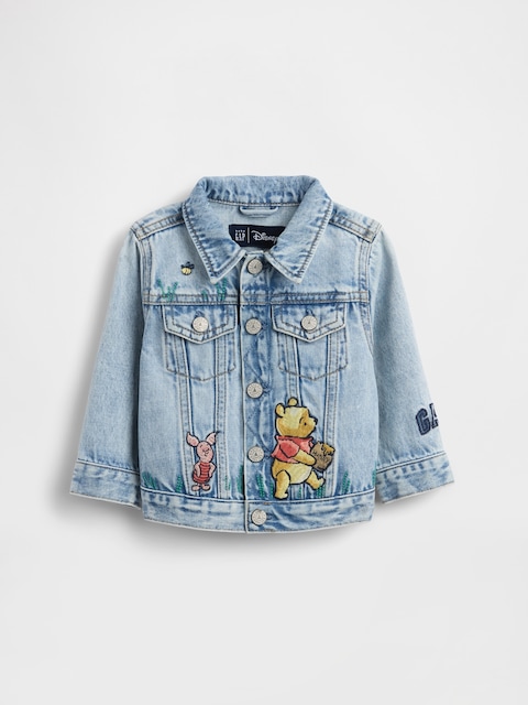 VESTE EN DENIM EMBLÉMATIQUE DE WINNIE L'OURSON POUR BÉBÉ
