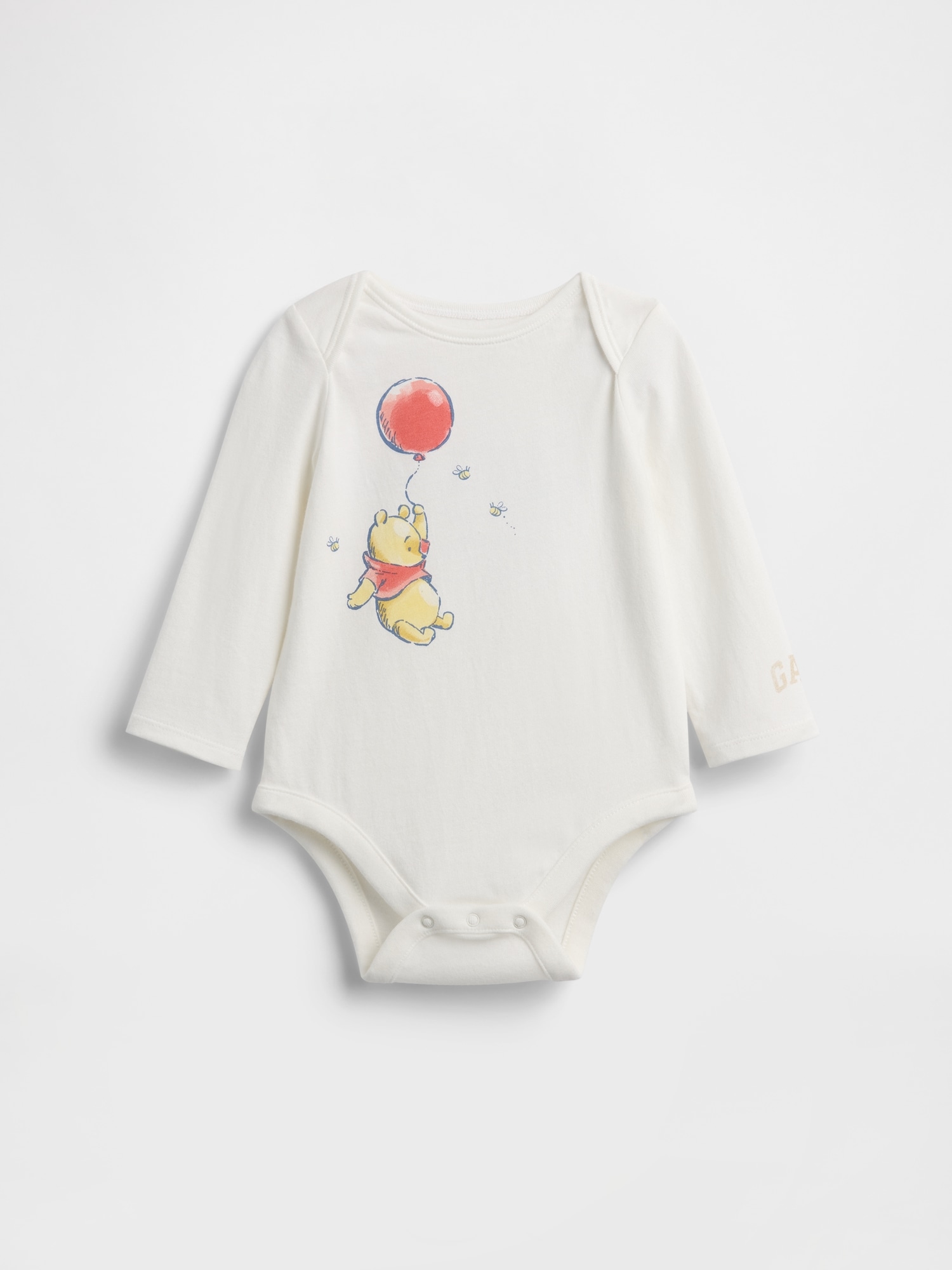 Baby Winnie The Pooh Organic Cotton Bodysuit