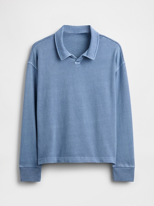 Image number 2 showing, Kids Relaxed Washed Polo Shirt