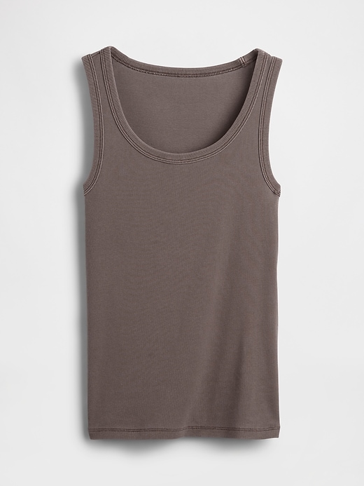 Image number 4 showing, Rib Scoop Tank Top