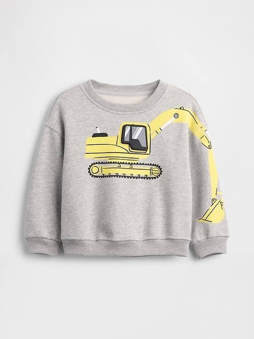 Image number 1 showing, Baby & Toddler VintageSoft Graphic Sweatshirt