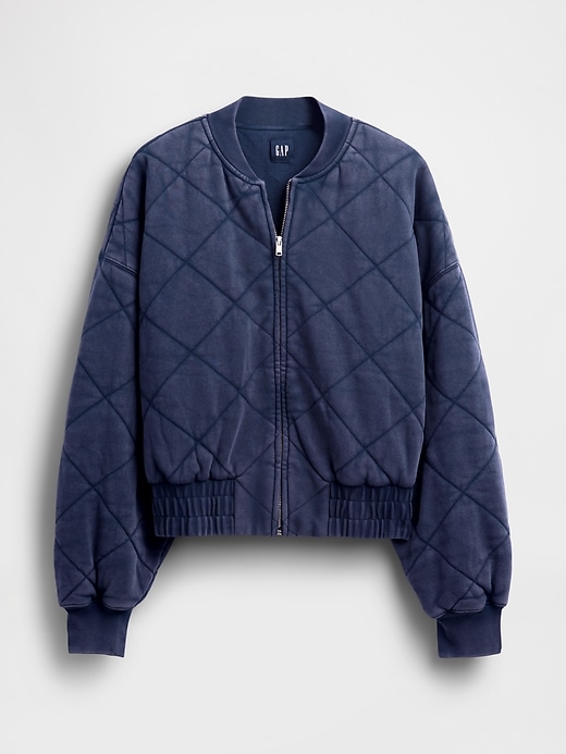 Image number 6 showing, VintageSoft Quilted Bomber Jacket