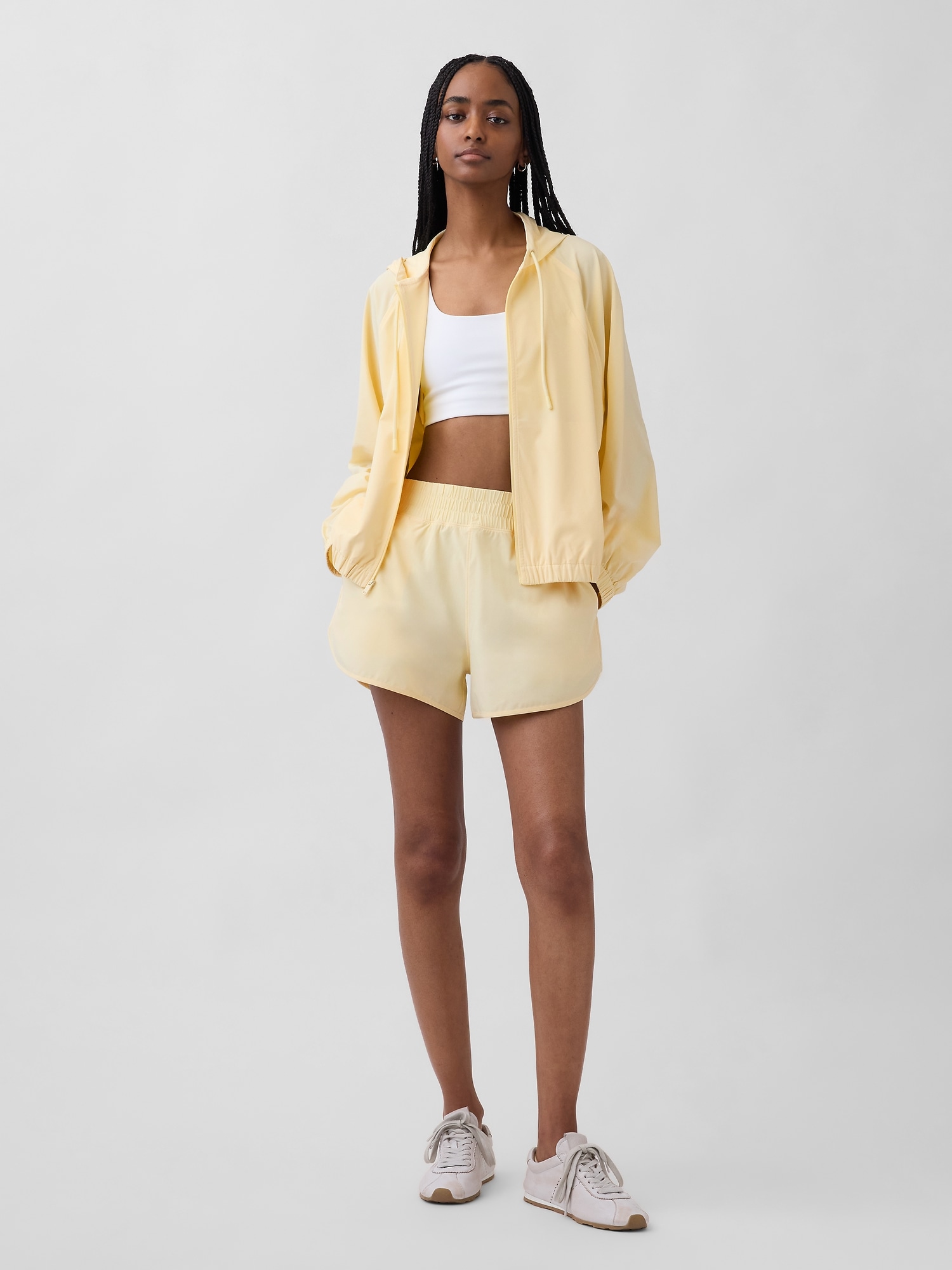 GapFit Tech High Rise Running Shorts