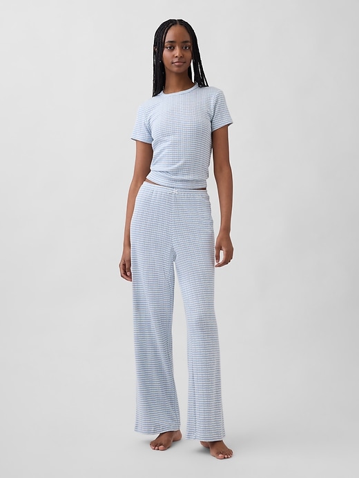 Image number 1 showing, Pointelle PJ Pants