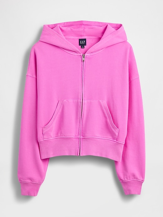 Image number 5 showing, VintageSoft Terry Zip Hoodie