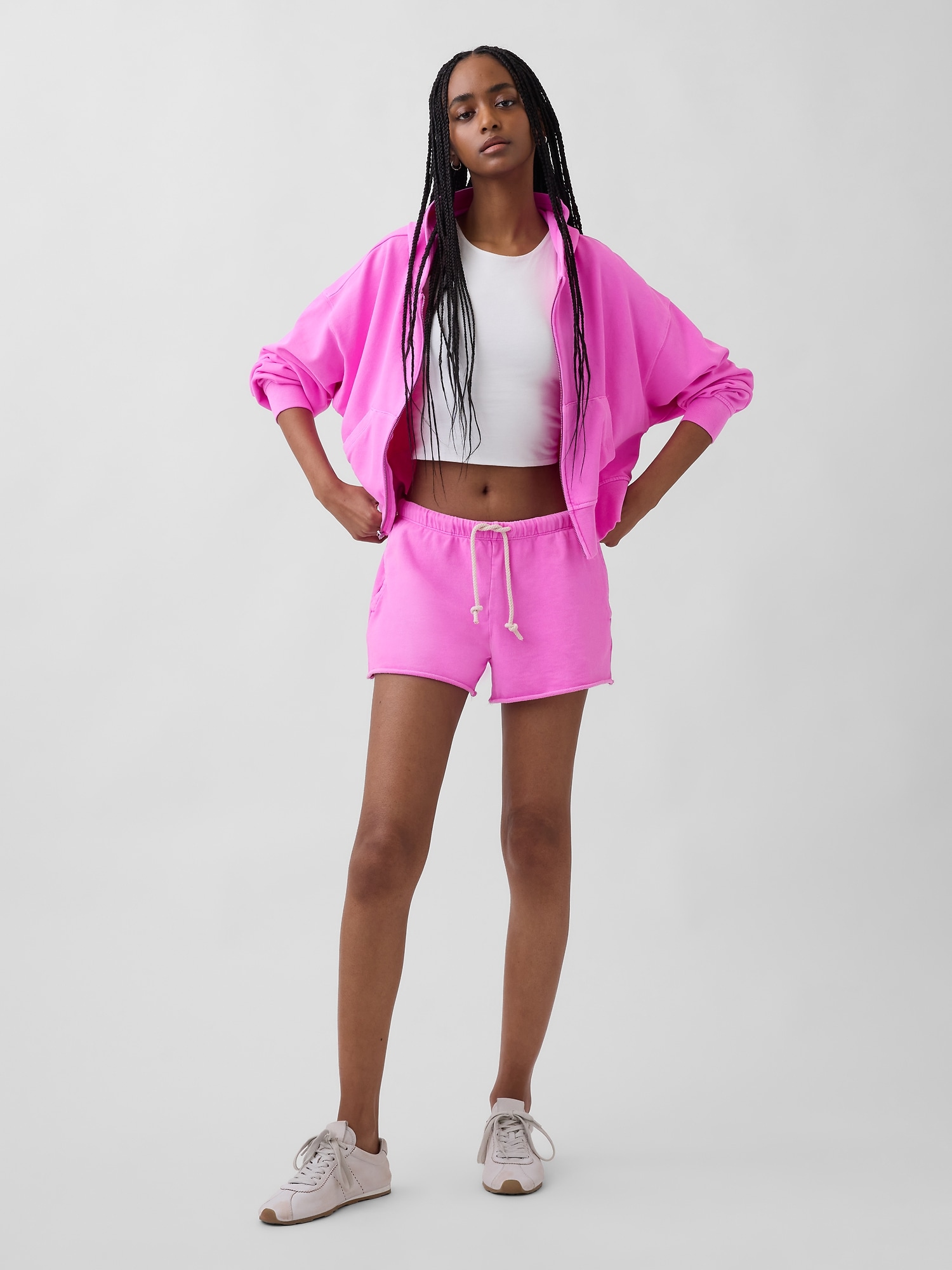 VintageSoft Terry Relaxed Sweat Shorts