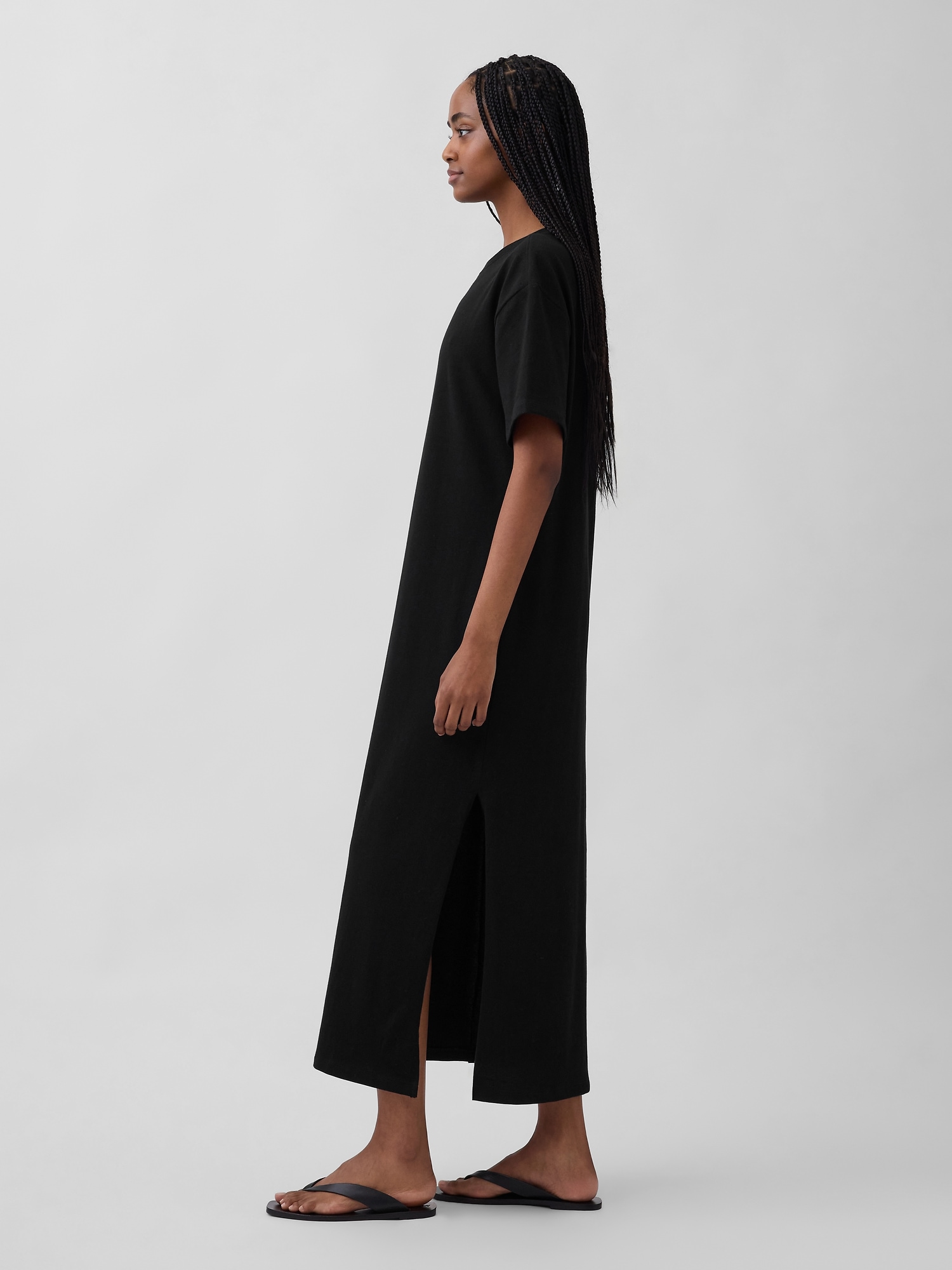 Heavyweight Oversized Maxi T-Shirt Dress