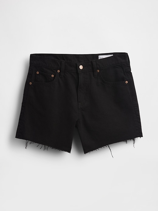 Image number 5 showing, 4" Mid Rise UltraSoft Relaxed Cutoff Shorts