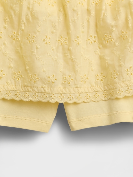 Image number 4 showing, Kids Eyelet Foldover Skort